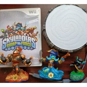 Skylanders Swap Force Starter Pack Nintendo Wii Portal Game Blast Zone Stealth